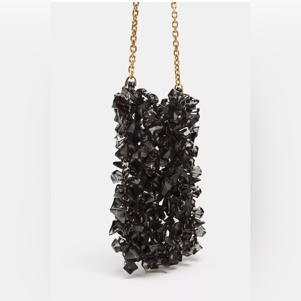 ❗️LAST OFFER❗️THE ITEM WILL BE REMOVED SOON❗️ ZARA acrylic Bucket Bag w chain
